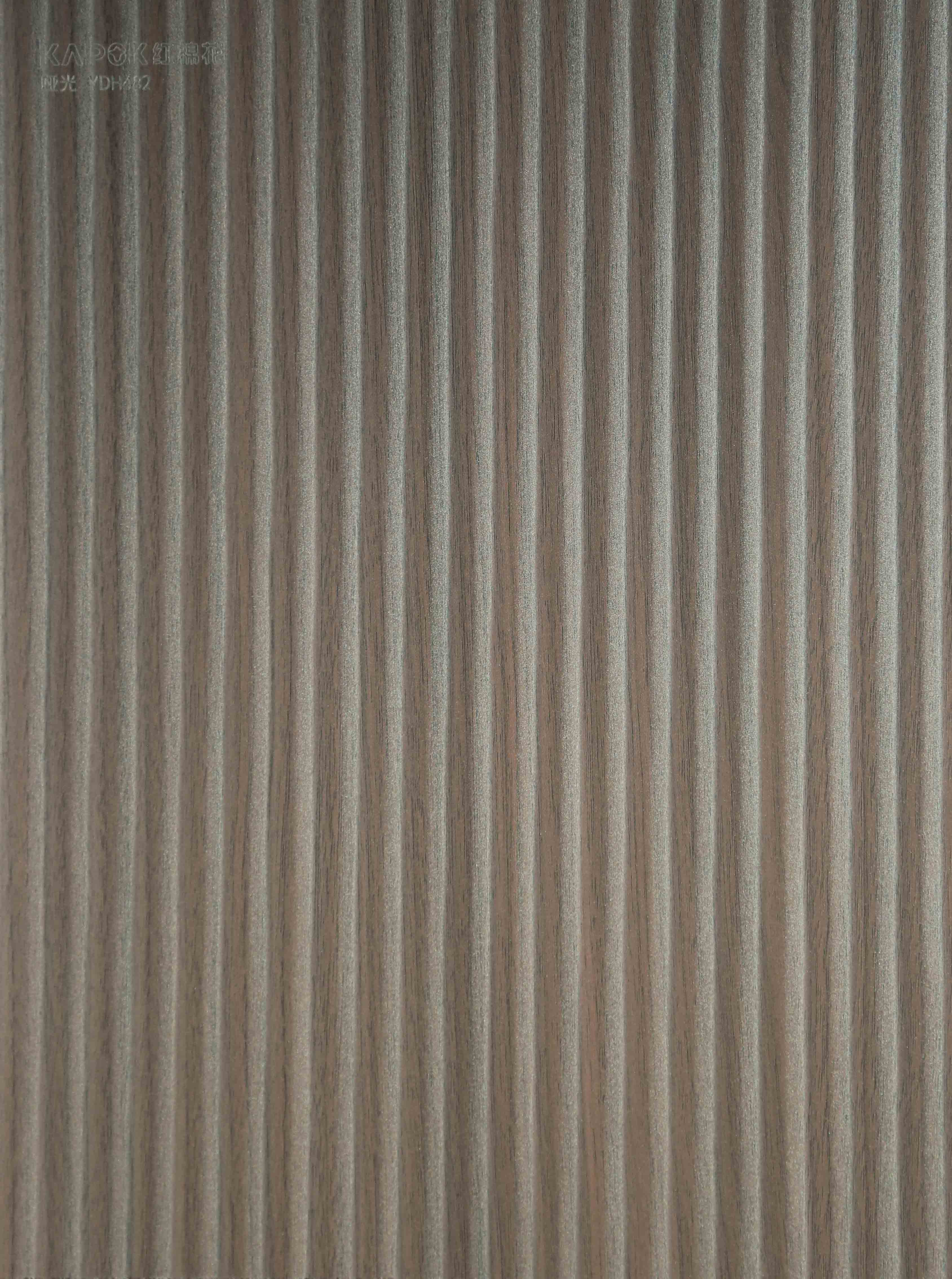 YDH482 温莎胡桃  亮光/哑光（竖纹银粉）