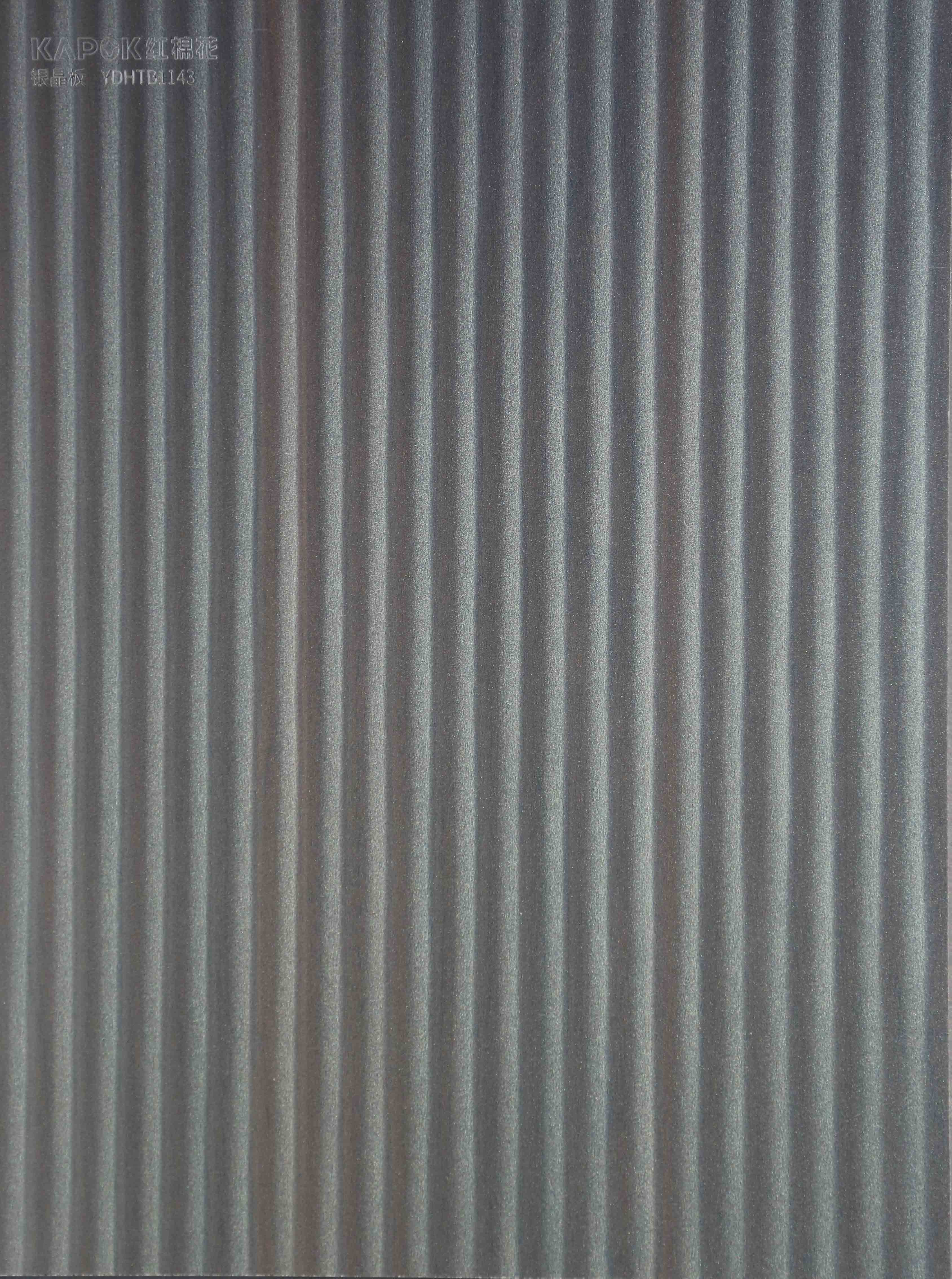 YDHTB1143 科蒂纳胡桃 亮光/哑光（竖纹银粉）